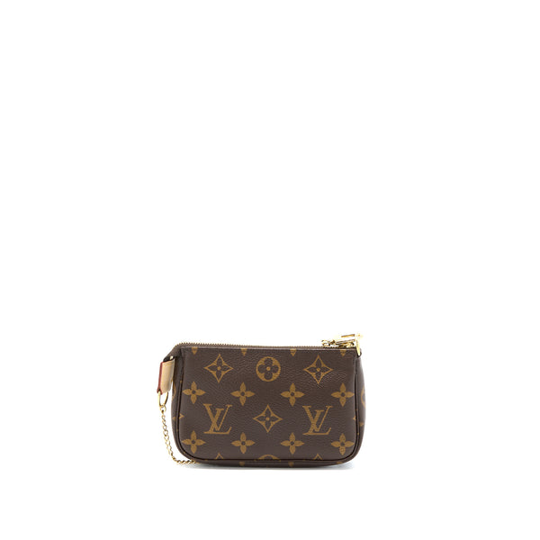 Louis Vuitton Mini Pochette Monogram Canvas GHW
