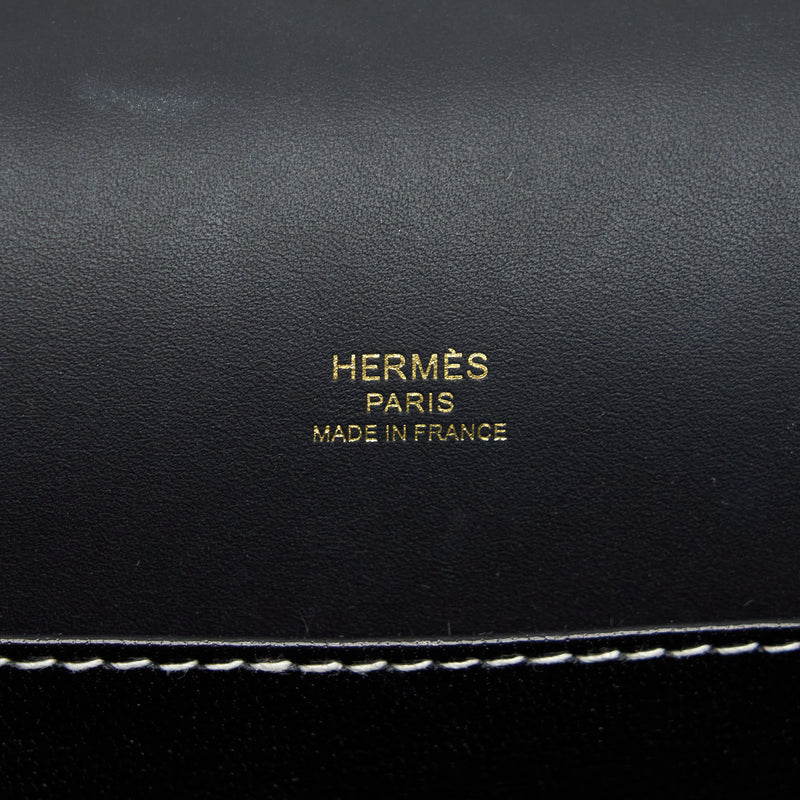 Hermes Roulis 23 Sombrero Black GHW Stamp C