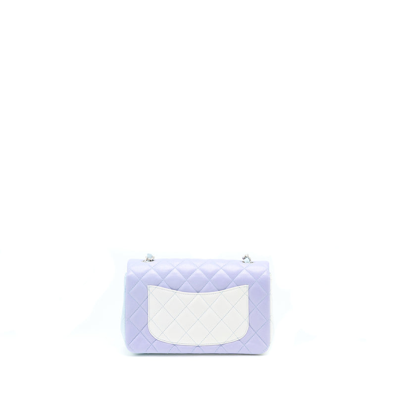 Chanel 21K Mini Rectangular Flap Bag Lambskin Multicolour Ombré Irides