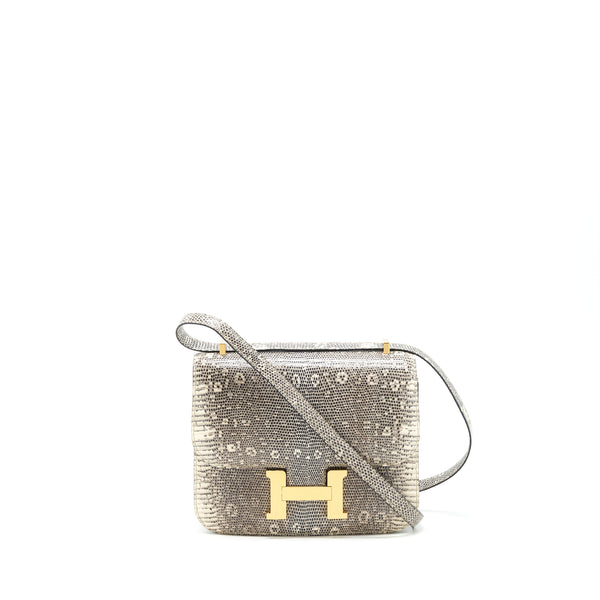 Hermes Constance Mini Ombre Lizard GHW Stamp Y