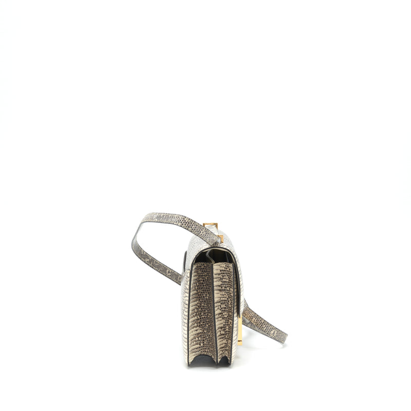Hermes Constance Mini Ombre Lizard GHW Stamp Y