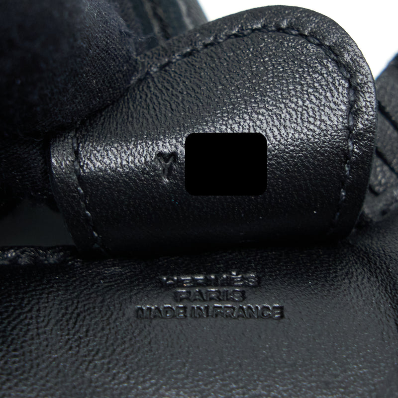 Date Code & Stamp] Hermès Black Rodeo MM Horse Charm