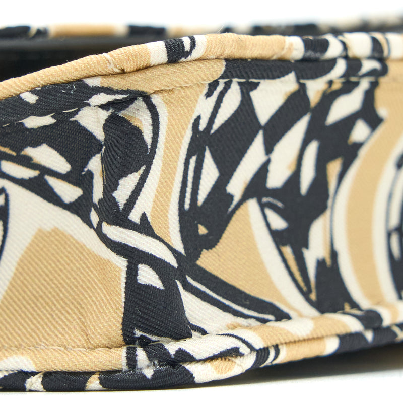 Chanel Mini Clutch With Chains Fabric Multicolour LGHW (Microchip)