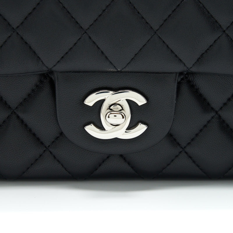 Chanel Mini Rectangular Lambskin Black SHW