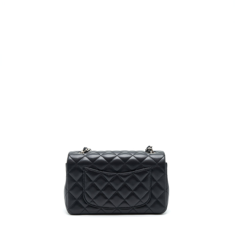 Chanel Mini Rectangular Lambskin Black SHW