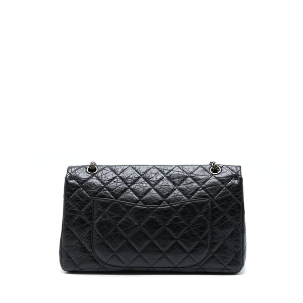 Chanel 2.55 227 Reissue Calfskin Black Ruthenium Hardware