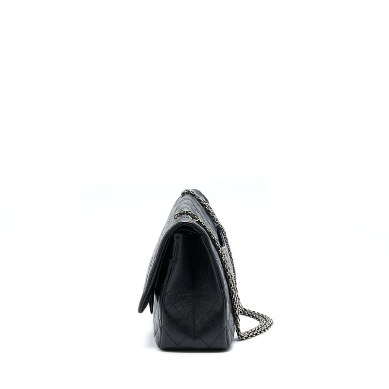 Chanel 2.55 227 Reissue Calfskin Black Ruthenium Hardware