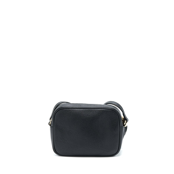 Gucci Soho Camera Disco Bag Calfskin Black GHW