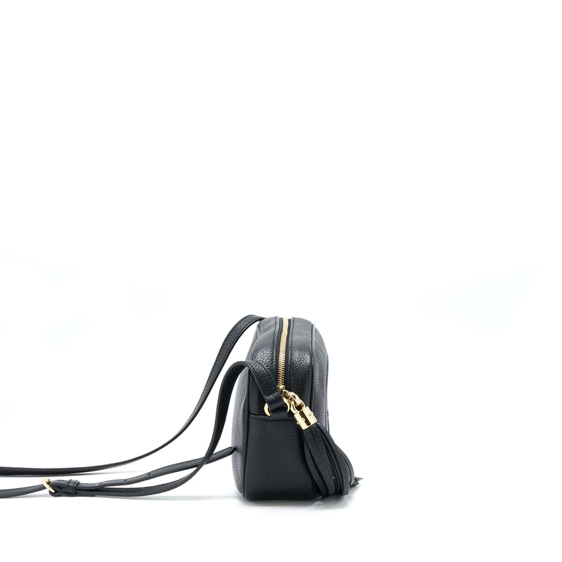 Gucci Soho Camera Disco Bag Calfskin Black GHW