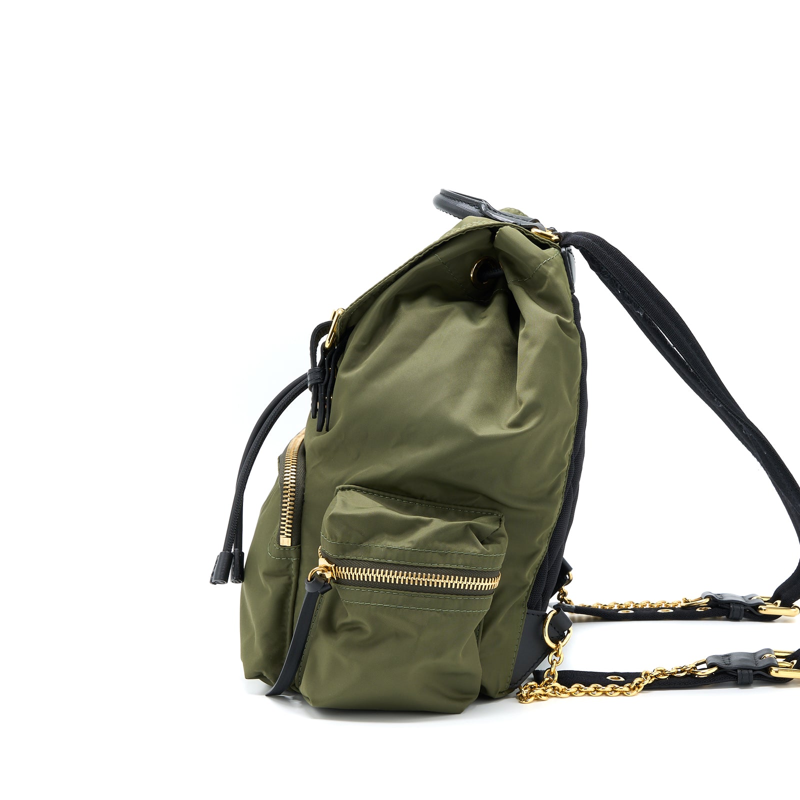 Burberry rucksack green on sale