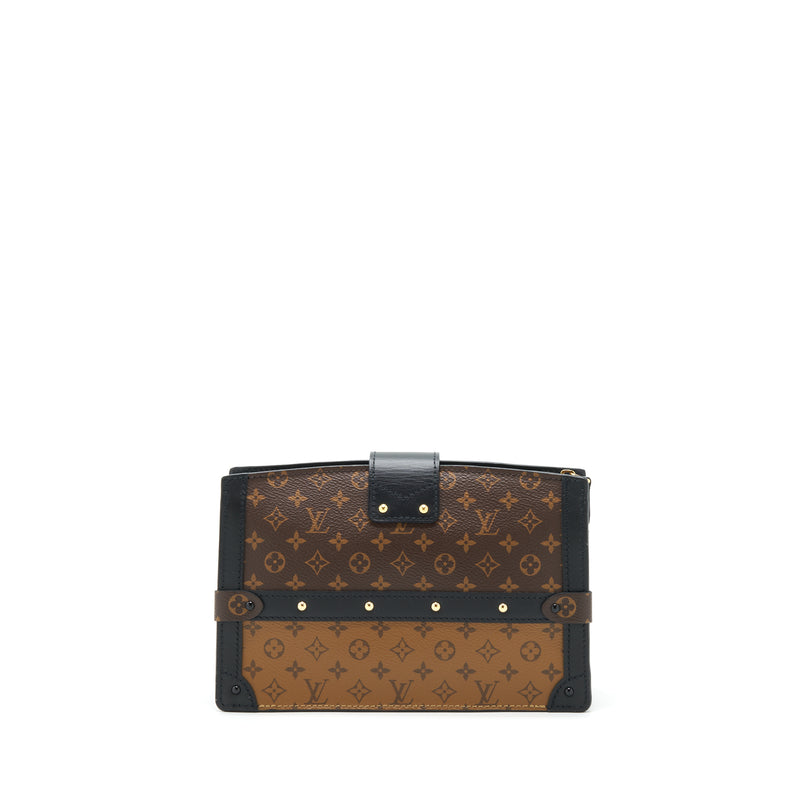 Louis Vuitton Reverse Monogram Canvas Trunk Clutch Bag Louis