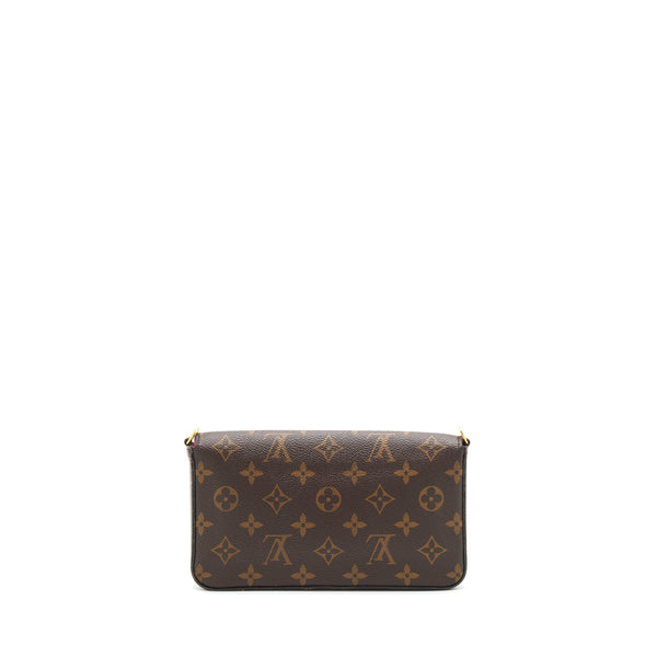 Louis Vuitton Felicie Pochette Monogram Canvas GHW