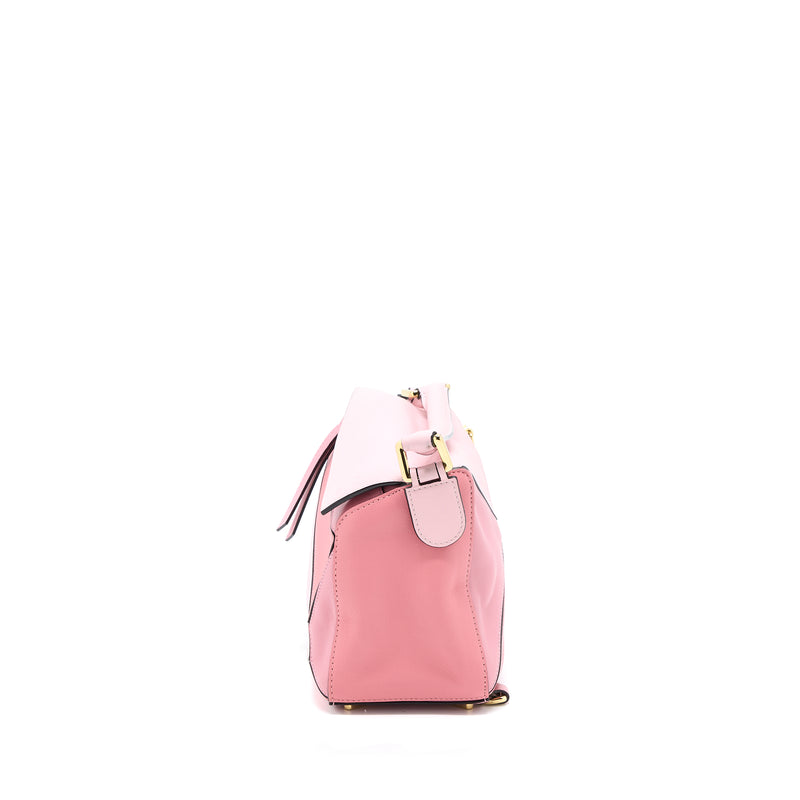 Loewe Small Puzzle Bag Calfskin Multicolour Block GHW