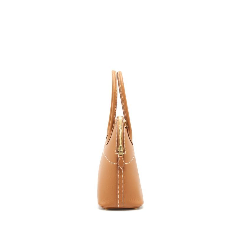 Hermes Bolide 27 Epsom Gold GHW Stamp Z