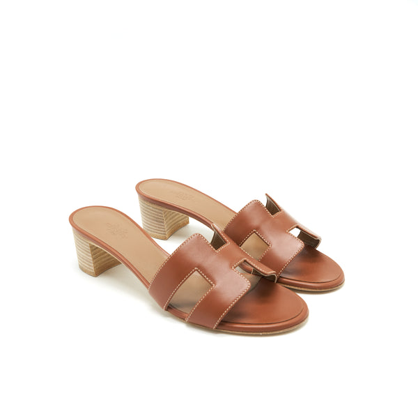 Hermes Size 37.5 Oasis Sandal Gold