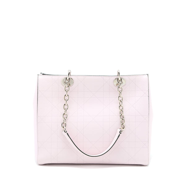 Dior Tote Bag Calfskin Light Pink SHW