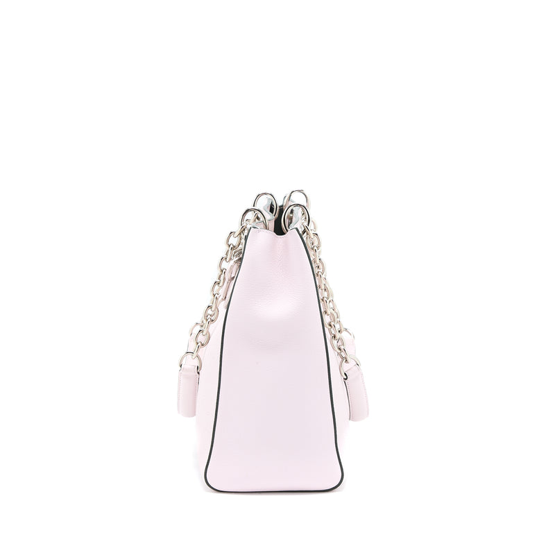Dior Tote Bag Calfskin Light Pink SHW