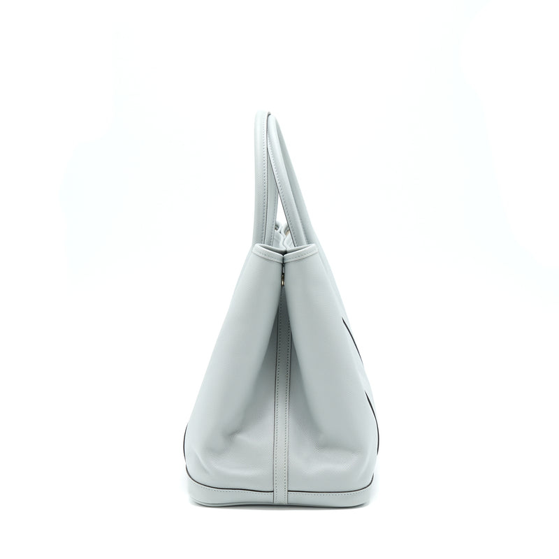 Hermes Garden Party 36 Epsom Light Grey SHW Stamp A