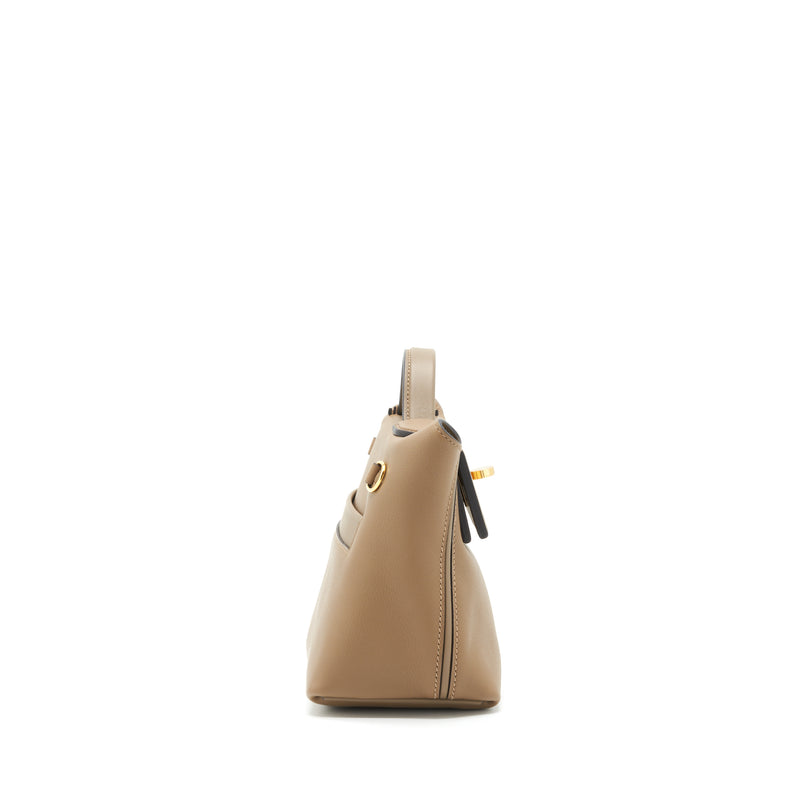 Hermes Mini 24/24 2424-21 Bag Swift/Evercolor Beige De Weimar/Etoupe G