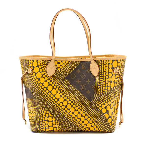 Louis Vuitton Neverfull MM Yayoi Kusama Limited Edition GHW