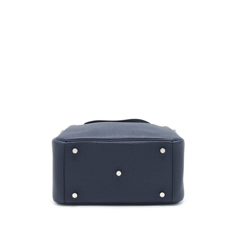 Hermes Lindy 26 Clemence Blue Nuit SHW Stamp U