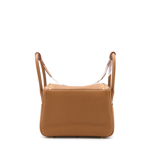Hermes Lindy 26 Clemence Gold GHW Stamp U
