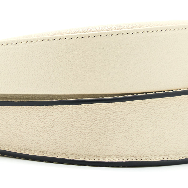 Loewe Heel Duo Bag Goatskin White