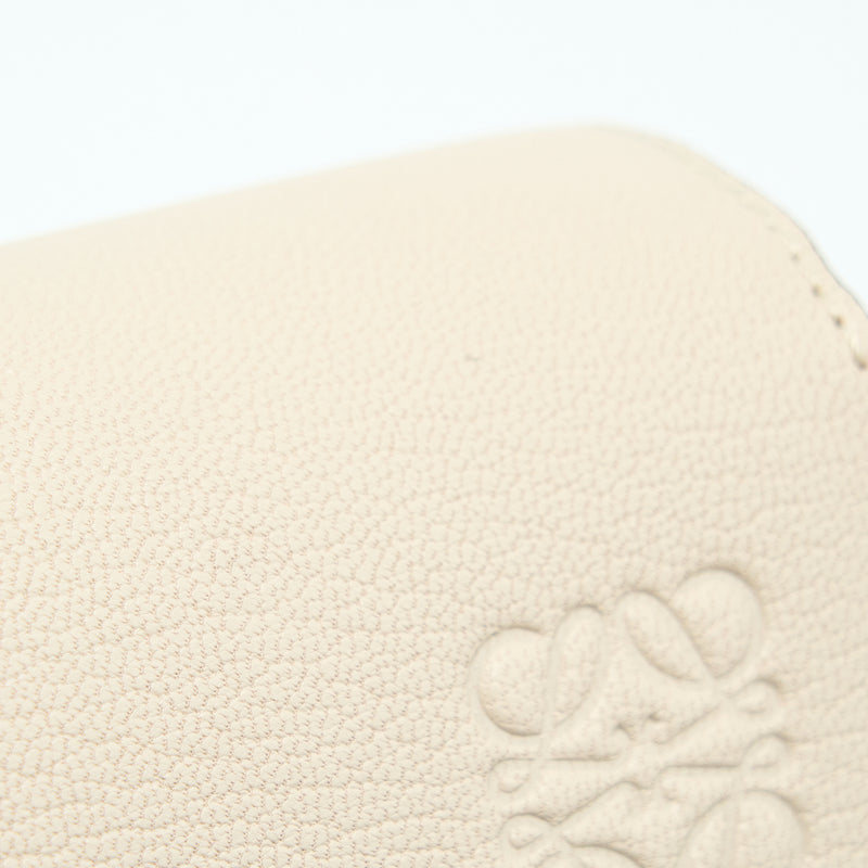 Loewe Heel Duo Bag Goatskin White