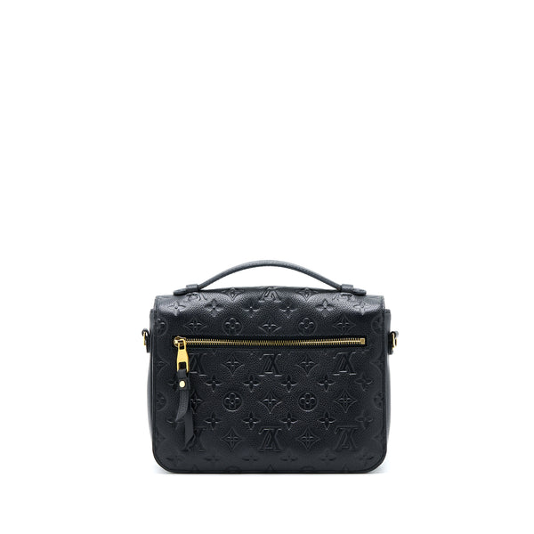 Louis Vuitton Pochette Métis Monogram Empreinte Black GHW