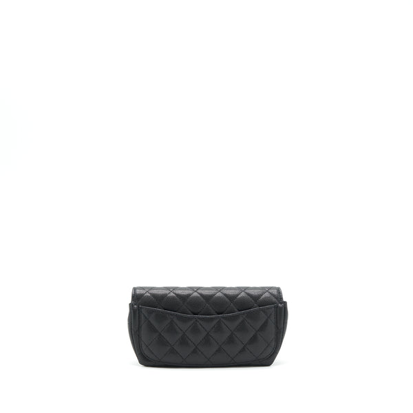 Chanel Glasses Case With Chain Caviar Black LGHW