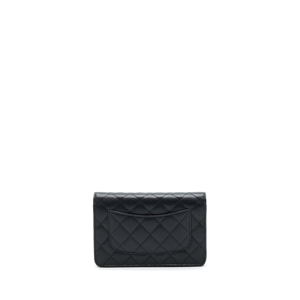 Chanel Classic Wallet On Chain Caviar Black GHW