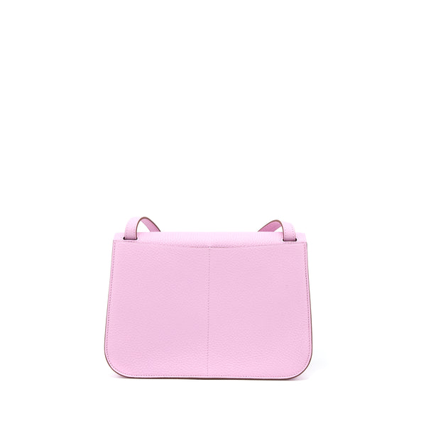 Hermes Halzan 25 Clemence X9 Mauve Sylvestre SHW Stamp U