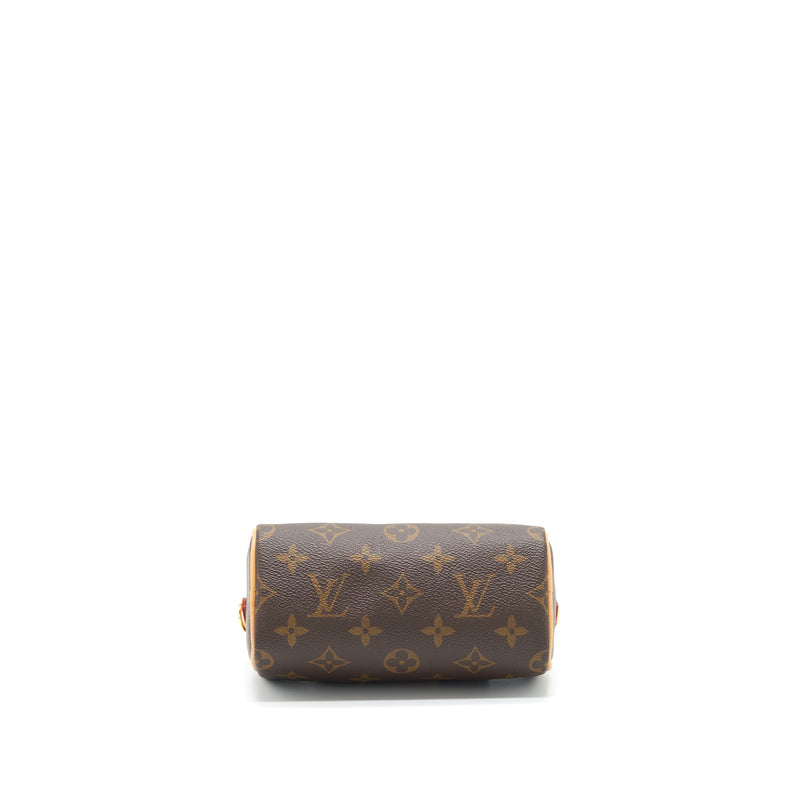 Louis Vuitton Nano Speedy New Version Monogram Canvas GHW