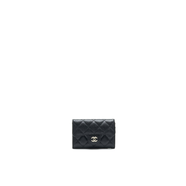 CHANEL Classic Card Holder Caviar Black