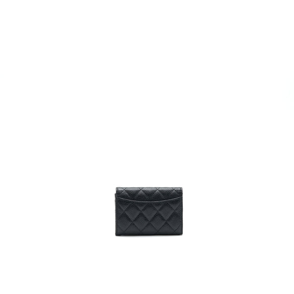 CHANEL Classic Card Holder Caviar Black