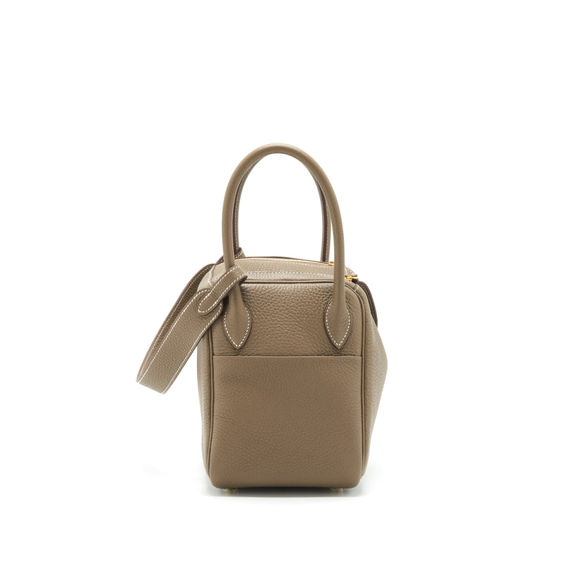 Hermes Lindy 26 Clemence Etoupe GHW Stamp Z