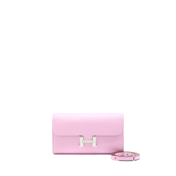 Hermes Constance To Go Epsom X9 Mauve Sylvestre SHW Stamp Z