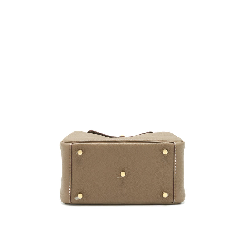 Hermes Lindy 26 Clemence Etoupe GHW Stamp Z