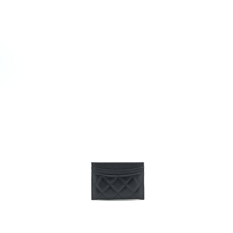 Chanel Classic Card Holder Caviar Black GHW