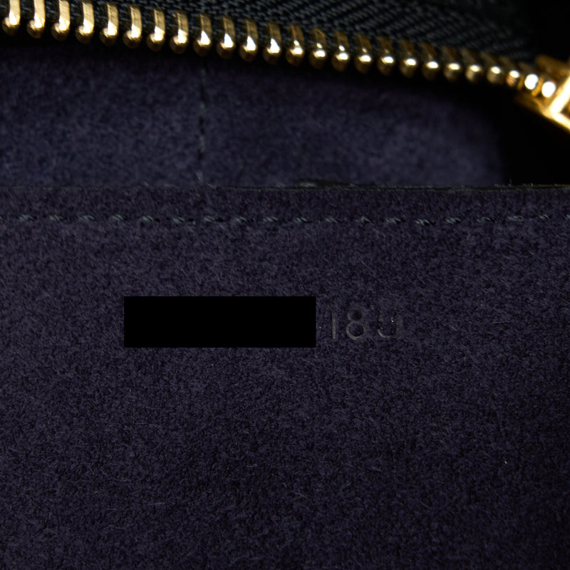 Celine Mini Belt Grained Calfskin Black GHW