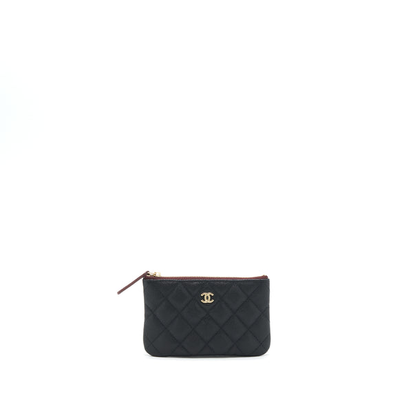 Chanel Mini Pouch Caviar Black LGHW