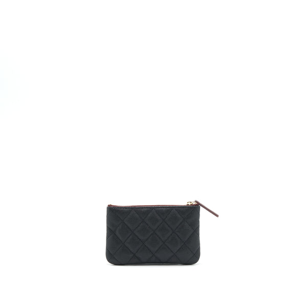 Chanel Mini Pouch Caviar Black LGHW