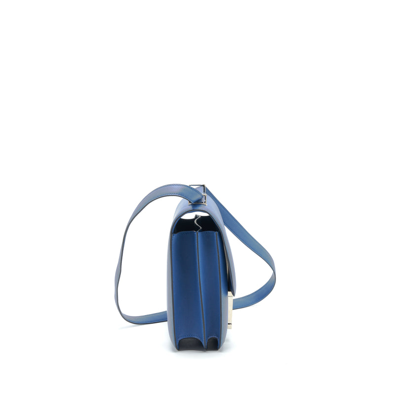 Hermes Constance 24 Swift R2 Blue Agate SHW Stamp X