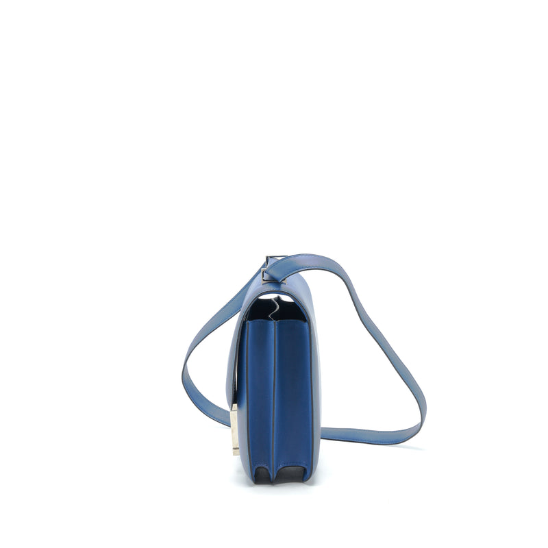 Hermes Constance 24 Swift R2 Blue Agate SHW Stamp X