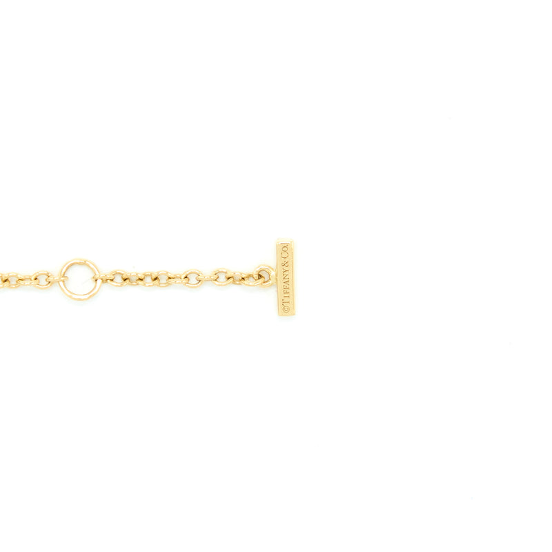 Tiffany Smile Bracelet Yellow Gold With Diamonds