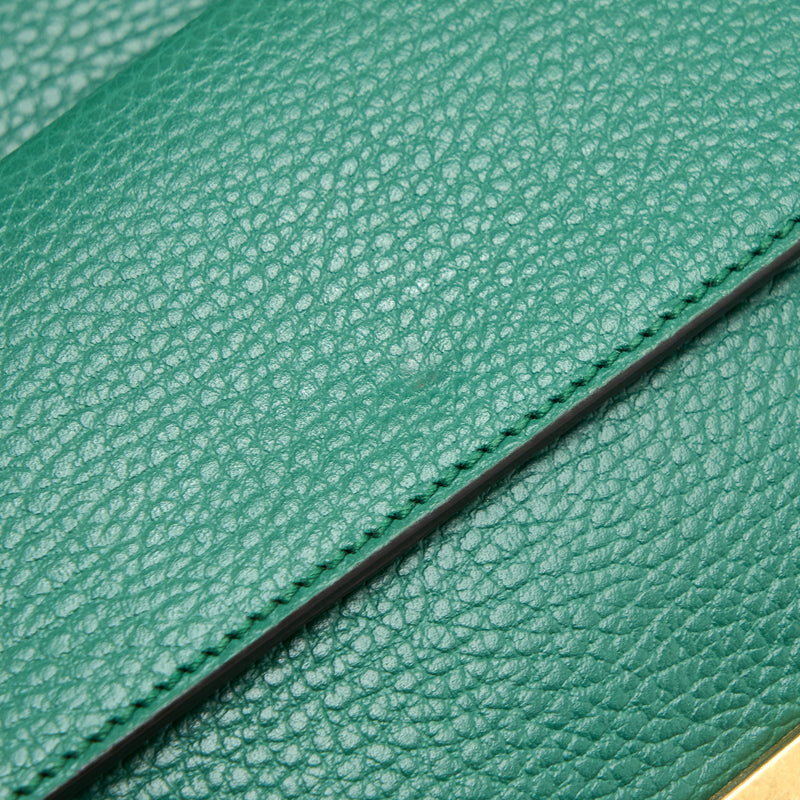 Gucci Dionysus GG Calfskin Green Ruthenium Hardware