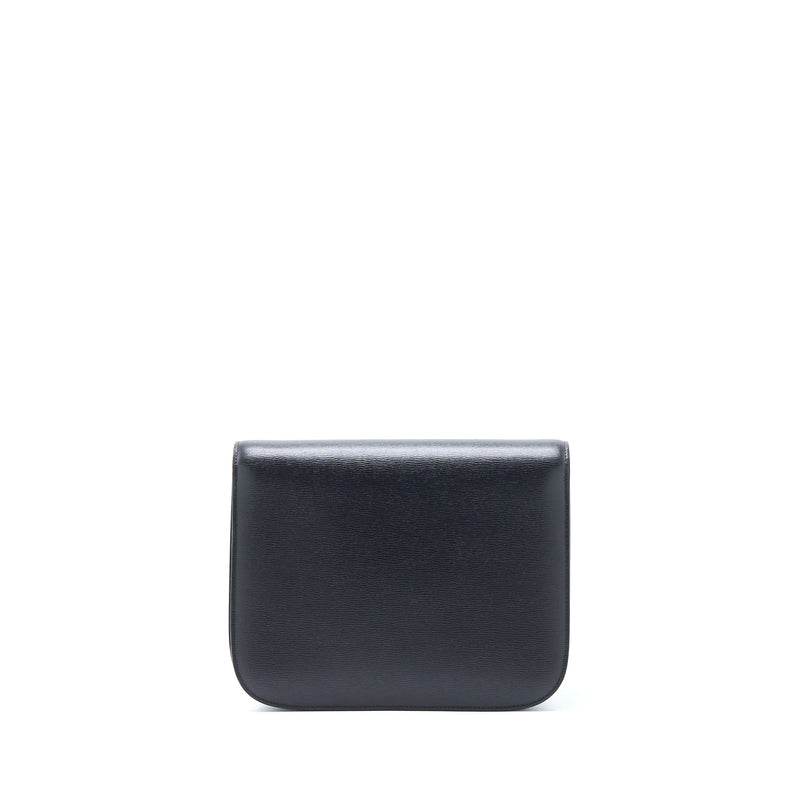 Celine Medium Classic Box Calfskin Liege Anthracite GHW