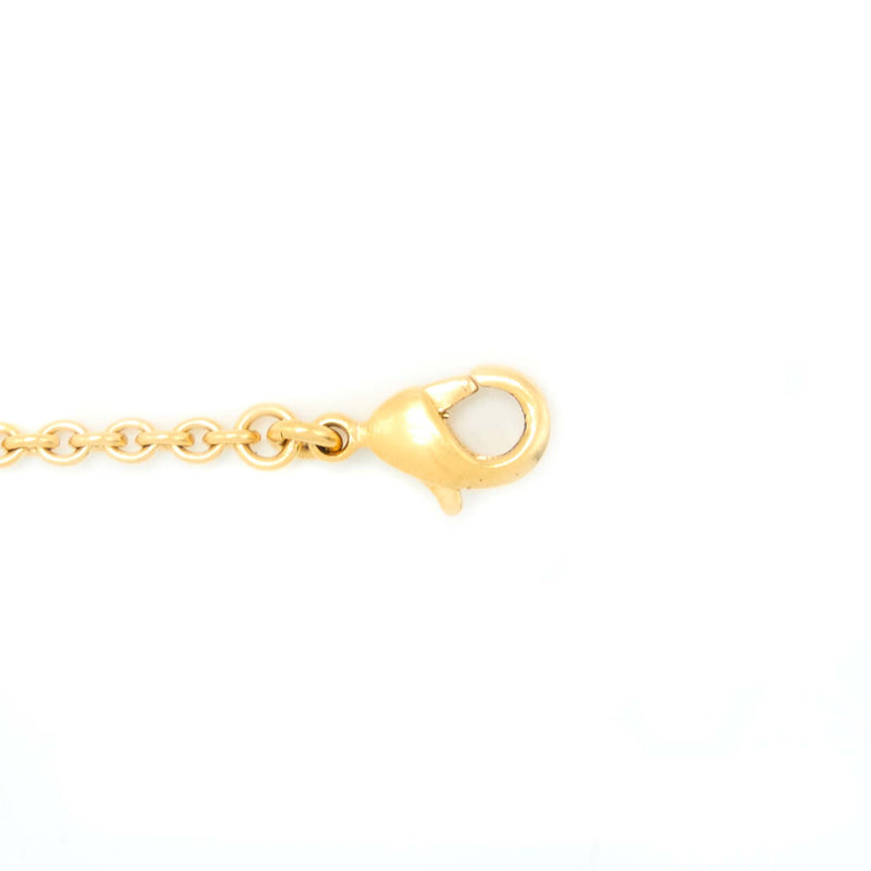 Dior Heart Necklace & Bracelet Multicolour Crystal Gold Tone (Sell in a Set )