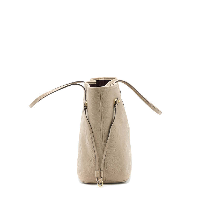 Louis Vuitton NeoNoe MM, Turtledove Empreinte Leather, New in