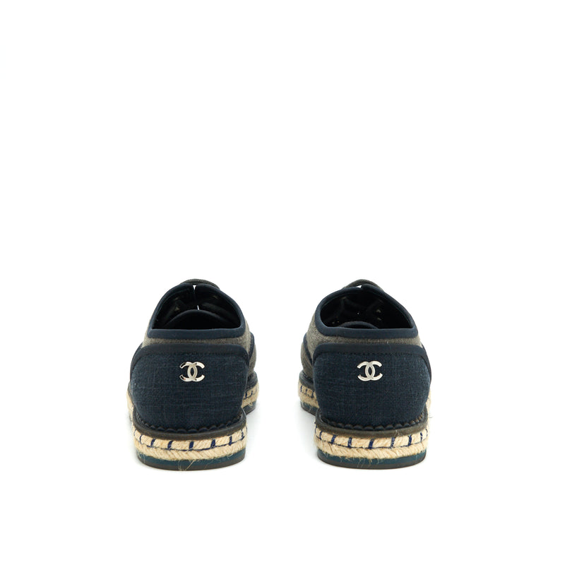 Chanel Size 36 Lace Up Shoes Fabric